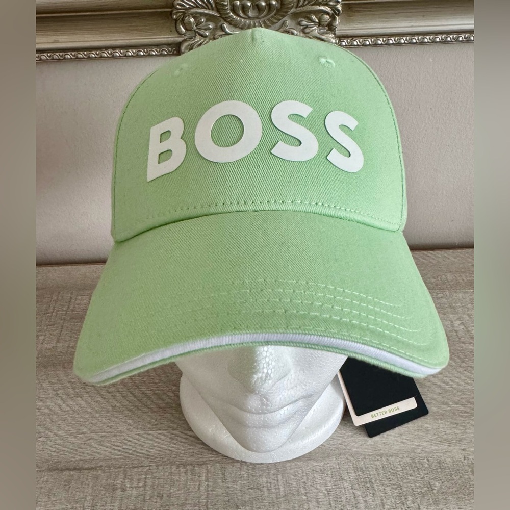 Boss Mint Green Baseball Cap